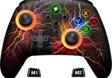 BEBONCOOL Q212 RGB Wireless Gamepad - Pro Controller for Nintendo Switch, Switch Lite, Switch OLED, PC, iOS, Android