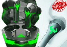 TWS Gaming Earbuds - Wireless 9D Stereo Surround Sound Bluetooth Earphones with Mic